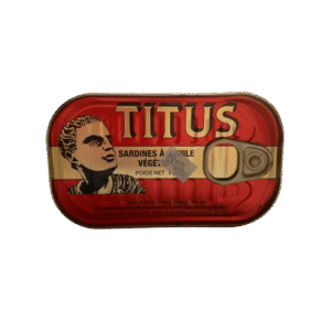 Titus Sardines In Vegetable Oil, 125g - Silverline Pharmacy Surulere, Lagos