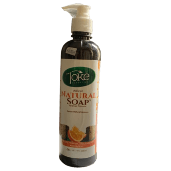 Toke African Natural Soap (Orange Formula), 500ml - Silverline Pharmacy Surulere, Lagos