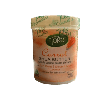 Toke Carrot Shea Butter Body Cream, 80g - Silverline Pharmacy Surulere, Lagos