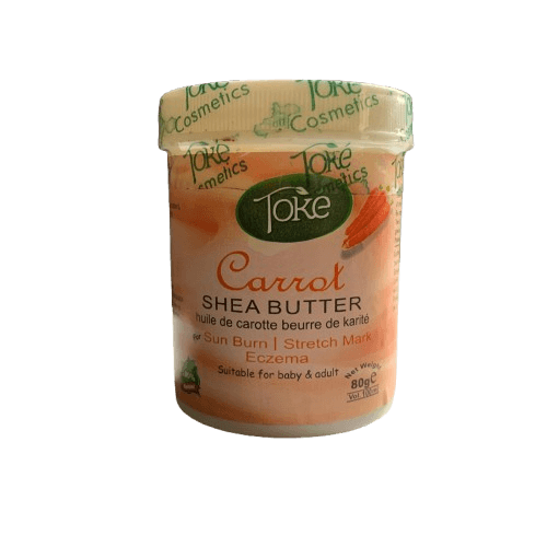 Toke Carrot Shea Butter Body Cream, 80g - Silverline Pharmacy Surulere, Lagos
