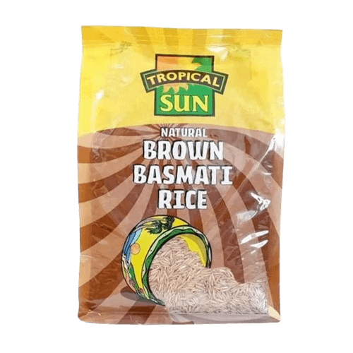 Tropical Sun Natural Brown Basmati Rice, 2kg - Silverline Pharmacy Surulere, Lagos