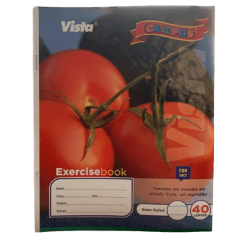 Vista Campus 40 Leaves Exercise Book - Silverline Pharmacy Surulere, Lagos