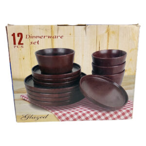 12-Piece Dinnerware Set - Silverline Pharmacy Surulere, Lagos