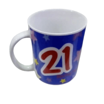 21st Birthday Celebration Mug - Silverline Pharmacy Surulere, Lagos