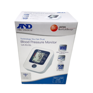 A&D Medical Blood Pressure Monitor (UA-651SL) - Silverline Pharmacy Surulere, Lagos