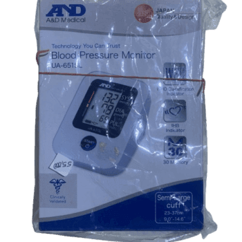 A&D Medical Blood Pressure Monitor (UA-651SL) - Silverline Pharmacy Surulere, Lagos