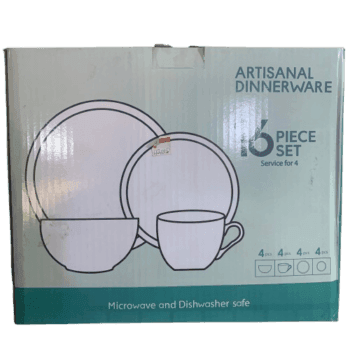 Artisanal Dinnerware 16-Piece Set - Silverline Pharmacy Surulere, Lagos