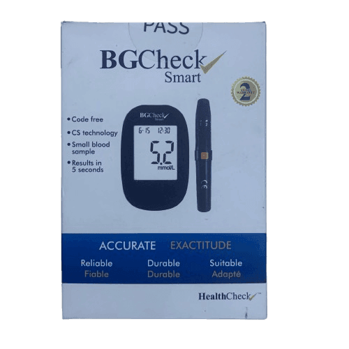 BGCheck Smart Glucose Meter - Silverline Pharmacy Surulere, Lagos