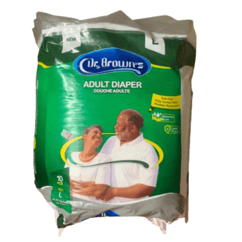 Dr. Brown’s Adult Diaper (Large) - Silverline Pharmacy Surulere, Lagos