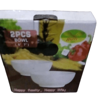 Happy 2-Piece Bowl Set (5" & 7") - Silverline Pharmacy Surulere, Lagos