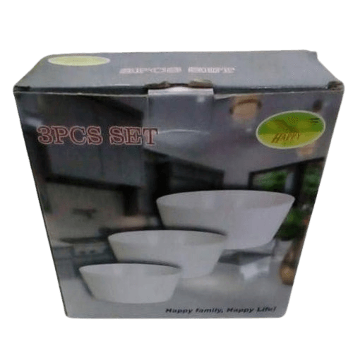 Happy 3-Piece Bowl Set - Silverline Pharmacy Surulere, Lagos