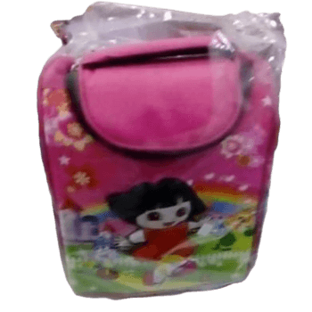 Kids Cartoon Lunch Bag (Pink) - Silverline Pharmacy Surulere, Lagos