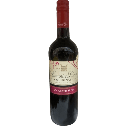 Lamothe Parrot Classic Red Wine, 750ml - Silverline Pharmacy Surulere, Lagos