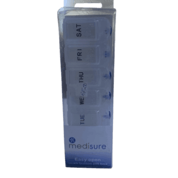 Medisure Easy Open Push Button Pill Box - Silverline Pharmacy Surulere, Lagos