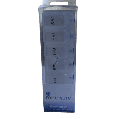 Medisure Easy Open Push Button Pill Box - Silverline Pharmacy Surulere, Lagos