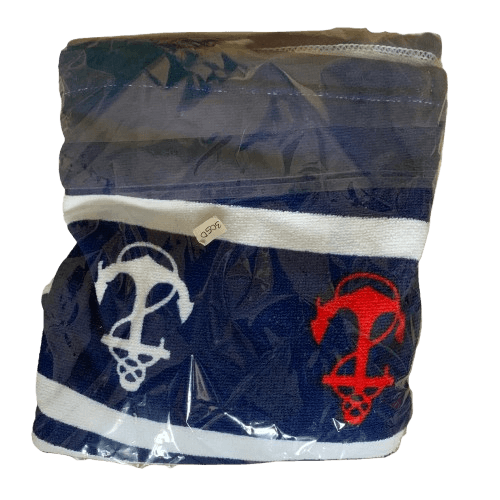Nautical Anchor Hand Towel (Blue), 73cm x 146cm - Silverline Pharmacy Surulere, Lagos