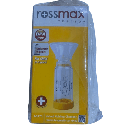 Rossmax Valved Holding Chamber (1–5 years) - Silverline Pharmacy Surulere, Lagos
