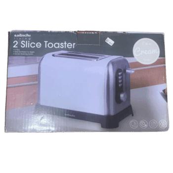 Sabichi Living 2-Slice Toaster - Silverline Pharmacy Surulere, Lagos