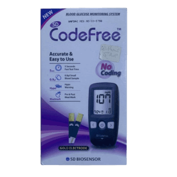SD CodeFree Blood Glucose Monitoring System - Silverline Pharmacy Surulere, Lagos