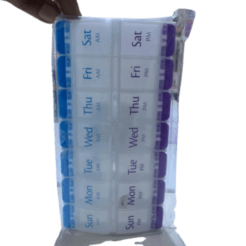 Weekly AM/PM 14-Day Pill Organizer - Silverline Pharmacy Surulere, Lagos