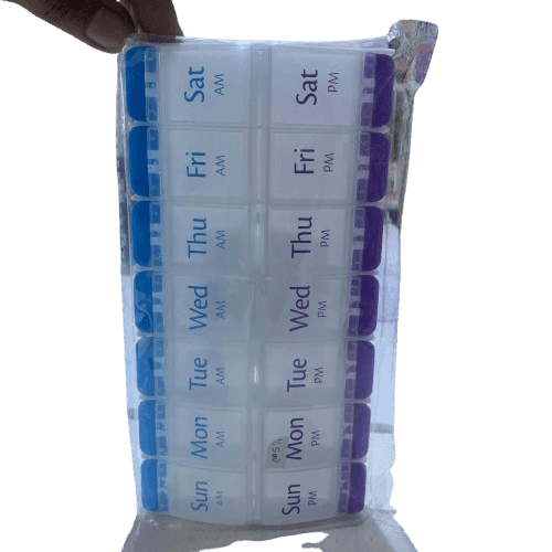 Weekly AM/PM 14-Day Pill Organizer - Silverline Pharmacy Surulere, Lagos