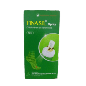 Finasil Antifungal Spray Terbinafine Hydrochloride, 15ml - Silverline Pharmacy Surulere, Lagos