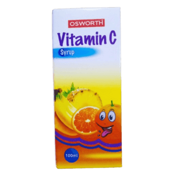 Osworth Vitamin C Syrup, 100ml - Silverline Pharmacy Surulere, Lagos