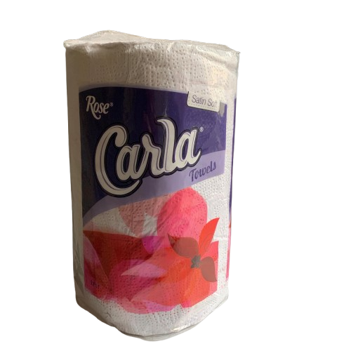 Rose Carla Satin Soft 2-Ply Kitchen Paper Towel, 1 Roll - Silverline Pharmacy Surulere, Lagos
