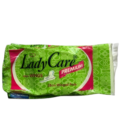 LadyCare With Wings Premium 28cm Sanitary Pads, 1 Pack - Silverline Pharmacy Surulere, Lagos