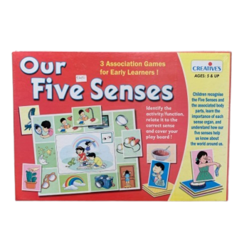 Creative's Our Five Senses Board Game for Kids (Clearance) - Silverline Pharmacy Surulere, Lagos