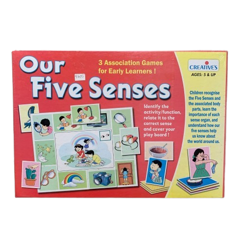 Creative’s Our Five Senses Board Game for Kids - Silverline Pharmacy Surulere, Lagos
