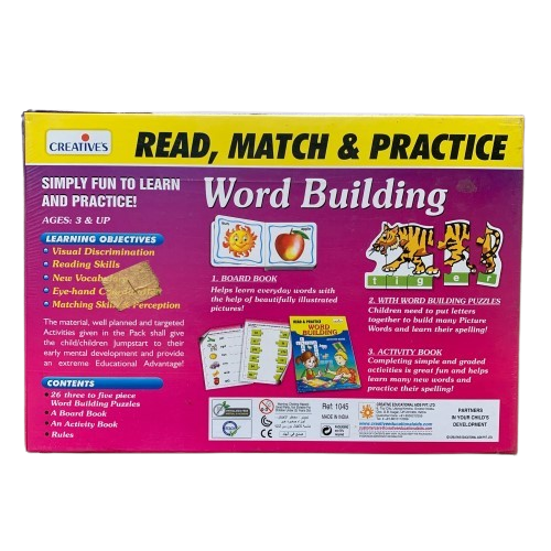 Creative's Read Match & Practice Word Building Kit (Clearance) - Image 2 - Silverline Pharmacy Surulere, Lagos