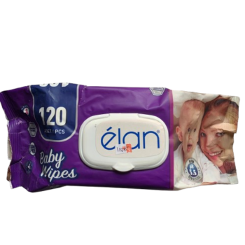 Elan Baby Wipes Ultra pH 5.5 Sensitive, 120 Pieces - Silverline Pharmacy Surulere, Lagos