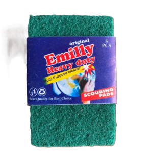 Emilly Original Heavy Duty Scouring Pads, 5 Pieces - Silverline Pharmacy Surulere, Lagos