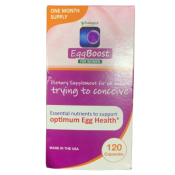 Evergreen EggBoost For Women, 120 Capsules - Silverline Pharmacy Surulere, Lagos