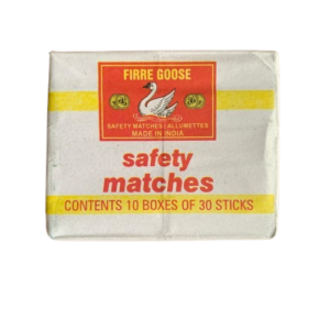 Firre Goose Safety Matches Pack (30 Sticks), 10 Boxes - Silverline Pharmacy Surulere, Lagos