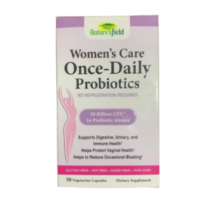 Nature's Field Women's Care Once-Daily Probiotics, 30 Capsules - Silverline Pharmacy Surulere, Lagos