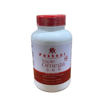 Passent Triple Omega 3-6-9, 120 Softgels - Silverline Pharmacy Surulere, Lagos