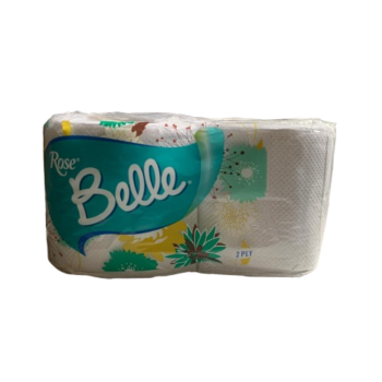 Rose Belle 2-Ply Toilet Tissue Paper Rolls, Pack of Two - Silverline Pharmacy Surulere, Lagos