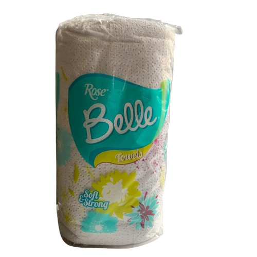 Rose Belle Kitchen Paper Towels Soft & Strong, 1 Roll - Silverline Pharmacy Surulere, Lagos