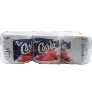 Rose Carla Satin Soft 2-Ply Premium Toilet Tissue, Pack of 6 - Silverline Pharmacy Surulere, Lagos