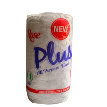Rose Plus 2-Ply All Purpose Kitchen Paper Towel, 1 Roll - Silverline Pharmacy Surulere, Lagos