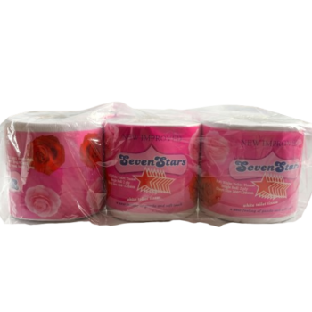 Seven Stars Soft White 2-Ply Toilet Tissue Rolls, Pack of 6 - Silverline Pharmacy Surulere, Lagos