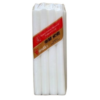 Sinoworld White Household Utility Stick Candles Pack - Silverline Pharmacy Surulere, Lagos