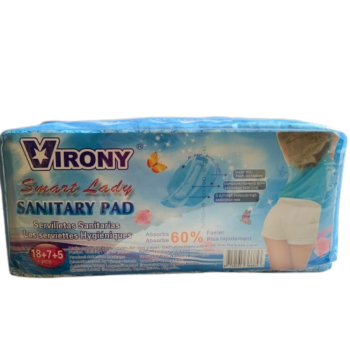 Virony Smart Lady Ultra Thin Sanitary Pads, Pack of 30 - Silverline Pharmacy Surulere, Lagos