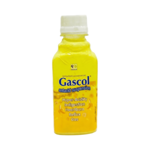 Fidson Gascol Antacid Suspension (Banana Flavour), 150ml - Silverline Pharmacy Surulere, Lagos