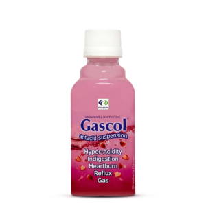 Fidson Gascol Antacid Suspension (Strawberry Flavour), 150ml - Silverline Pharmacy Surulere, Lagos
