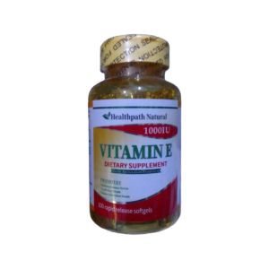 Healthpath Natural Vitamin E 1000 IU, 100 Softgels - Silverline Pharmacy Surulere, Lagos