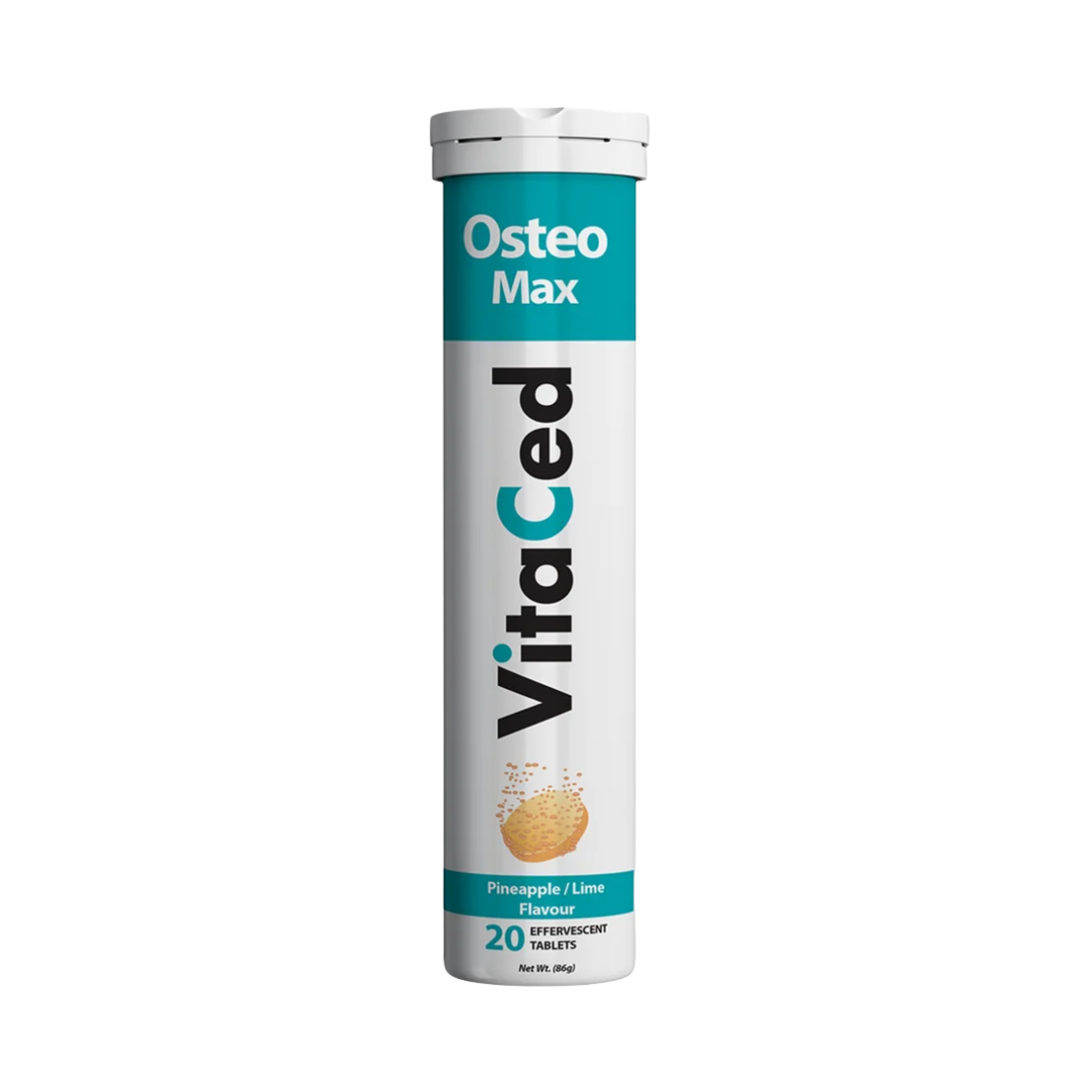 VitaCed Osteo Max Effervescent Tablets (Pineapple/Lime), 86g - Silverline Pharmacy Surulere, Lagos
