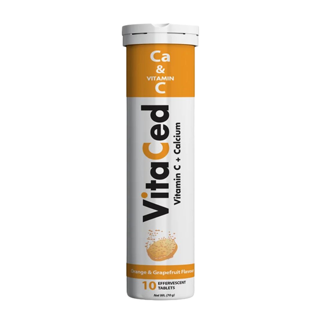 VitaCed Vitamin C + Calcium Effervescent Tablets, 70g - Silverline Pharmacy Surulere, Lagos